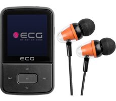 ECG PMP 30 8GB schwarz / MP3 & MP4 Player / 1,5" / 8GB / MicroSD / Radio FM 