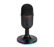Marvo MIC-06 schwarz / Mikrofon / Hintergrundbeleuchtung / USB-A / 1,7 m