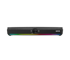 Marvo SG-286 schwarz / Soundbar / 2.0 / 10W / Bluetooth 5.3 / USB-A