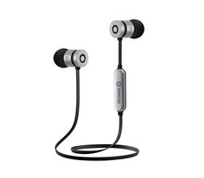 Powerton W2 silber / Kabellose Kopfhörer / Mikrofon / Bluetooth 4.2