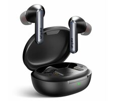 EarFun Air S schwarz / kabellose Kopfhörer / Mikrofon / Bluetooth 5.2 / IPX5 / Akkulaufzeit bis zu 30 h
