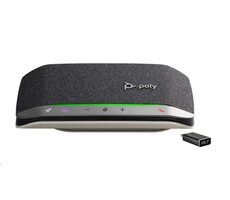 Poly Sync 20+ (MS Teams) schwarz / Konferenzlautsprecher / BT-Adapter / Bluetooth / USB-A/C