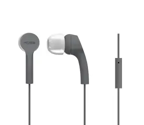 Koss KEB9i grau / Steckerkopfhörer mit Mikrofon / 3,5 mm Klinke / 1,2 m / ohne Code
