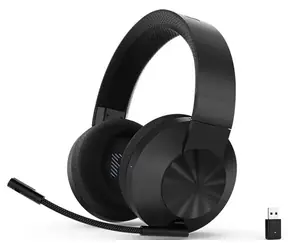 Lenovo Legion H600 schwarz / kabelloses Gaming-Headset / Mikrofon / 2,4GHz USB-Empfänger