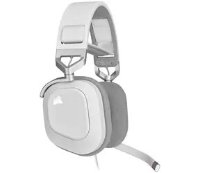 Corsair HS80 RGB USB weiß / Gaming-Kopfhörer / Mikrofon / 7.1 Surround Sound / USB-A 