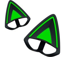 Razer Kitty Ears schwarz-grün / Katzenohren für Kopfhörer