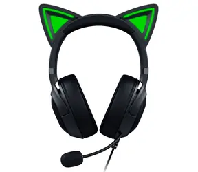 Razer Kraken Kitty V2 schwarz / Gaming-Kopfhörer / Mikrofon / USB-A / 2 m