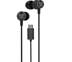 YENKEE YHP 505BK USB-C schwarz / Kopfhörer / Mikrofon / USB-C / 1,2 m 