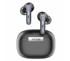EarFun Air 2 TWS schwarz / Kabellose Kopfhörer / Mikrofon / BT 5.3 / IPX7 / Ausdauer bis zu 40h