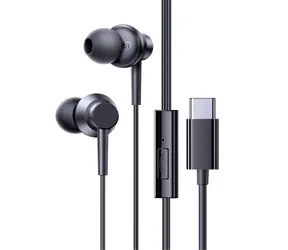 Baseus Encok CZ11 schwarz / Kopfhörer mit Mikrofon / Steuertaste / USB-C-Kabel
