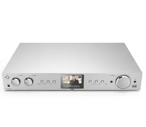 HAMA DIT2105SBTX Silber / Digital- und Internetradio / UKW / DAB+ / WLAN / BT / USB / 3,5mm / SPDIF / Cinch