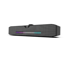 HP DHS-4200 schwarz / Soundbar / 6W / RGB / 3,5-mm-Klinke + USB