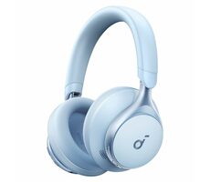 Anker Soundcore Space One blau / Kabellose Kopfhörer / BT 5.3 / Mikrofon / Rauschunterdrückung / 40 h Akkulaufzeit 