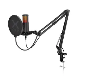KRUX Edis 3000 schwarz / Mikrofon mit Bügel / Niere / USB / im Angebot
