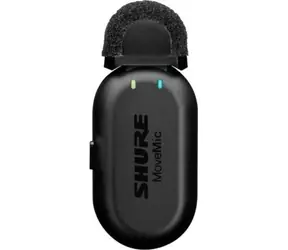 Shure MoveMic MV-TWO Z6 schwarz / Kabelloses Ansteckmikrofon / IPX4