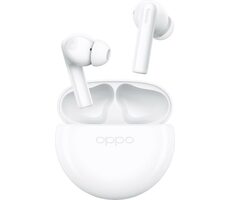 Oppo Enco Buds2 Weiß / Kabellose Kopfhörer / Mikrofon / ANC / Bluetooth 5.2 / IPX4