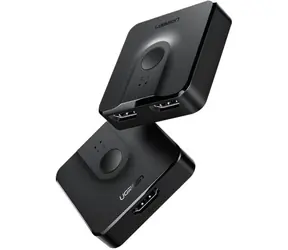 Ugreen CM217 HDMI Switch 2in1 schwarz / 2x HDMI 