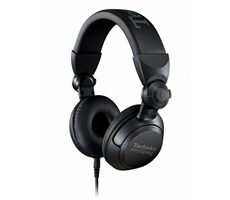Technics EAH-DJ1200EK schwarz / Kopfhörer / Klappmechanismus / abnehmbares Kabel