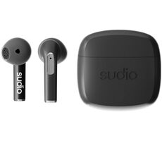 Sudio N2 schwarz / kabellose Kopfhörer / Mikrofon / IPX4 / Bluetooth 5.3