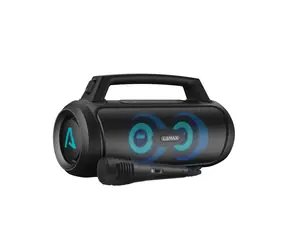 Lamax PartyGo1 Play / Bluetooth-Lautsprecher / 50 W / IP67 / Bluetooth 5.3 / USB-C / Karaoke-Mikrofon 
