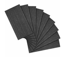 Streamplify Akustikplatte grau 9 Stück / 60 x 30 cm / Tiefe 12 mm