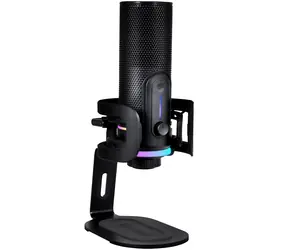 Streamplify MIC PRO schwarz / Tischmikrofon / Kondensator / RGB / USB
