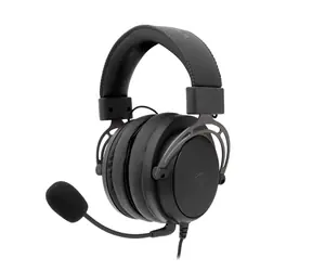 White Shark GH2341 GORILLA schwarz-grau / Gaming-Kopfhörer / Mikrofon / 2m / 3,5mm / PC & PS4/5 & Xbox & Mac