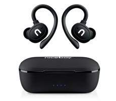 Niceboy HIVE Airsport 3 PRO schwarz / Kabellose Kopfhörer / Mikrofon / Bluetooth 5.4 / IPX5