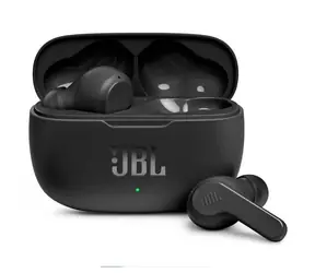 JBL Wave 200 schwarz / Kabellose Kopfhörer / Mikrofon / BT 5.0 / IPX2