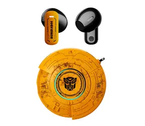 TWS Transformers TF-T31 Gelb / Kabellose Kopfhörer / Mikrofon / BT 5.4 / Ladekoffer 