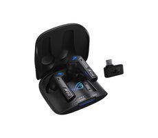 Asus ROG Cetra Speednova schwarz / kabellose Kopfhörer / Mikrofon / Bluetooth + 2,4 GHz / ANC / bis zu 46 Stunden Akkulaufzeit
