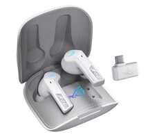 Asus ROG Cetra Speednova weiß / kabellose Kopfhörer / Mikrofon / Bluetooth + 2,4 GHz / ANC / bis zu 46 Stunden Akkulaufzeit