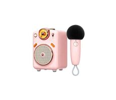 Divoom Reset Ckub „Fairy OK“ rosa / Tragbarer Lautsprecher / 10 W / Bluetooth 5.0 / MicroSD