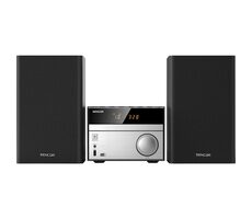 Sencor SMC 4600DBR schwarz-silber / Mikrosystem / 2x 15W