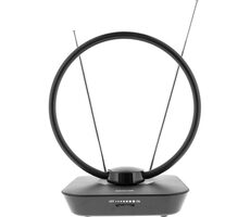 Sencor SDA-102 / aktive Zimmerantenne / DVB-T&T2 / 20dB / LTE-Filter