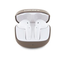 DKNY Satiny FINISH TWS braun / Kabellose Kopfhörer / BT 5.3 / 26 h Laufzeit / USB-C