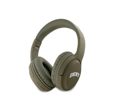 DKNY PU Leather Arch Logo grün / Kabellose Kopfhörer / BT 5.3 / USB-C