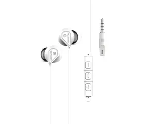 Sencor SEP 172 VCM weiß / Kopfhörer / Mikrofon / 3,5-mm-Klinke / 1,2 m 