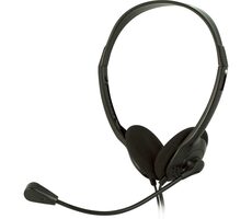 Sencor SEP 252 schwarz / Kopfhörer mit Mikrofon / 3,5-mm-Klinke / 1,2 m 