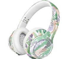 Sencor SEP 710BT GR weiß-grün / Bluetooth-Kopfhörer / Mikrofon / IP20