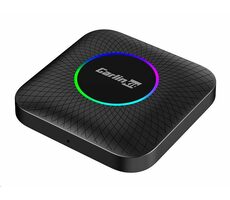 Carlinkit TBOX PLUS LED / kabelloser Autoadapter / CarPlay / Android Auto / Bluetooth / 64 GB / USB-C / MicroSD 