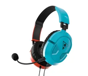 Turtle Beach RECON 50 rot-blau / Gaming-Kopfhörer / 40-mm-Treiber / 3,5-mm-Klinke / Mikrofon / Lautstärkeregler