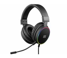 Sandberg HeroBlaster schwarz / Gaming-Headset mit Mikrofon / USB-A / LED-Beleuchtung