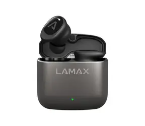 Lamax SteelDots3 ANC schwarz / Kabellose Kopfhörer / Mikrofon / Bluetooth 5.3 / Akkulaufzeit bis zu 30 h / ANC