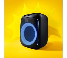 Niceboy PARTY Boom schwarz / Tragbarer Bluetooth-Lautsprecher / 80 W / 3,5-mm-Klinkenstecker / USB / microSD / BT 5.3