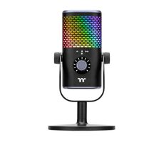 Thermaltake GS50 RGB USB schwarz / Tischmikrofon / 1x USB-C / 1x 3,5mm Klinke / 2m