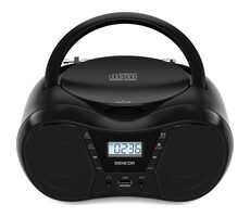 Sencor SPT 2300 BK schwarz / Radio / FM / Bluetooth / CD / USB / AUX