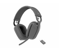 Logitech Zone Vibe Wireless (UC-Version) Graphite / kabellose Kopfhörer mit Mikrofon