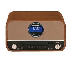 ROADSTAR HRA-1782NBT braun / Radio / FM / PLL / CD / MP3 / Bluetooth / USB / AUX RCA