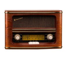 ROADSTAR HRA-1500/N braun / Retro-Radio / AM & FM 